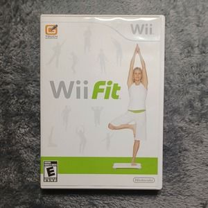 Nintendo Wii Fitness Game Complete With Manual Get A Work Out Wii Fit